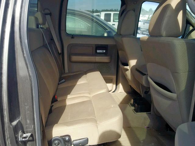 1FTRW12W07KC24154 - 2007 FORD F150 SUPER BROWN photo 6