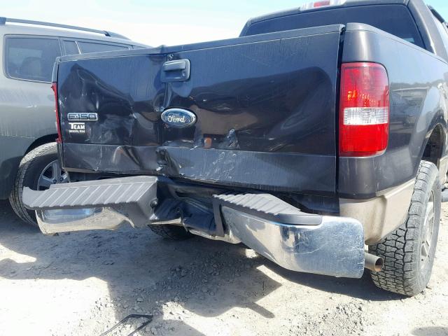 1FTRW12W07KC24154 - 2007 FORD F150 SUPER BROWN photo 9