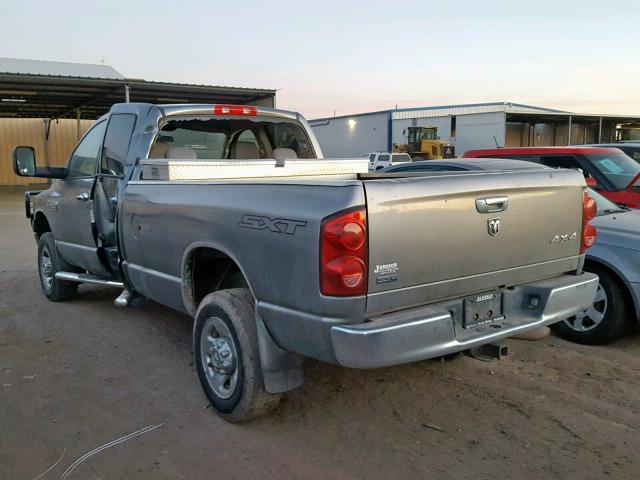 3D7KS28L99G522945 - 2009 DODGE RAM 2500 GRAY photo 3