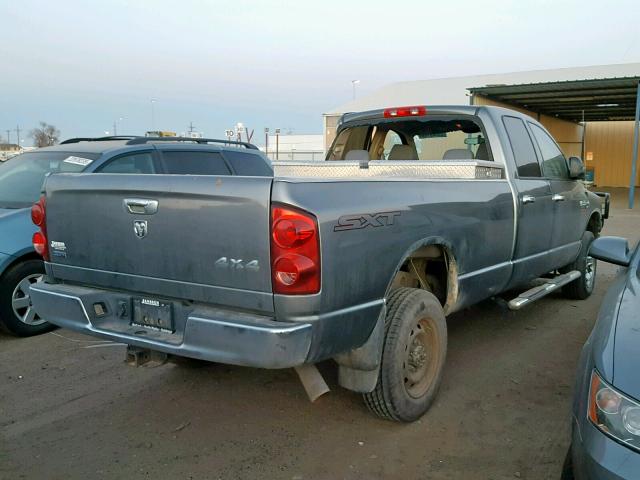 3D7KS28L99G522945 - 2009 DODGE RAM 2500 GRAY photo 4