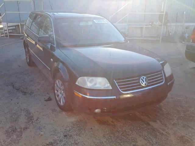 WVWVD63B92E406276 - 2002 VOLKSWAGEN PASSAT GLS BLACK photo 1