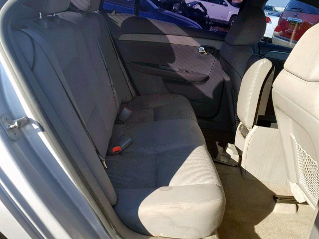 1G1ZC5E04AF290769 - 2010 CHEVROLET MALIBU 1LT 银色 照片 6