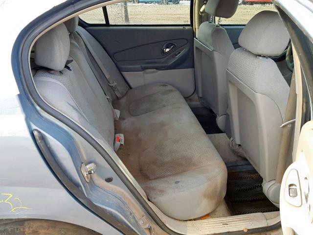 1G1ZS58F28F117751 - 2008 CHEVROLET MALIBU LS BLUE photo 6