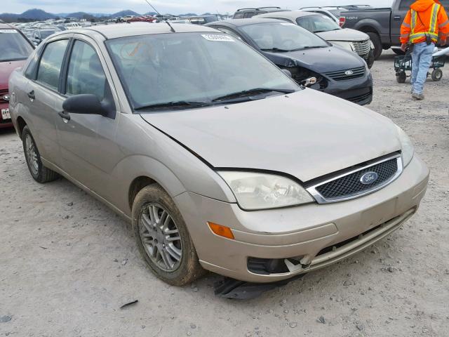 1FAFP34N87W139917 - 2007 FORD FOCUS ZX4 BEIGE photo 1