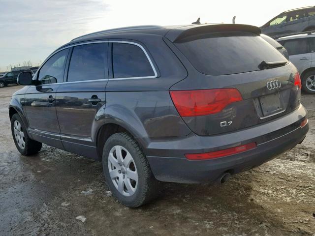 WA1BY74L07D084140 - 2007 AUDI Q7 3.6 QUA BROWN photo 3