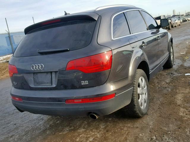 WA1BY74L07D084140 - 2007 AUDI Q7 3.6 QUA BROWN photo 4