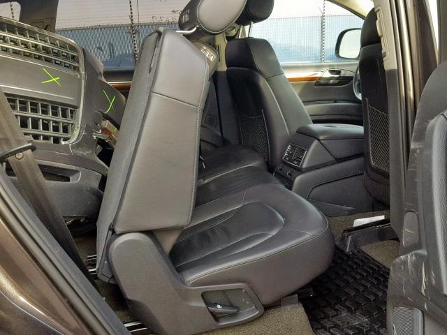 WA1BY74L07D084140 - 2007 AUDI Q7 3.6 QUA BROWN photo 6