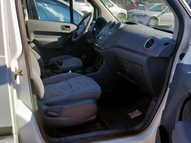 NM0LS6BN2DT144802 - 2013 FORD TRANSIT CO WHITE photo 5