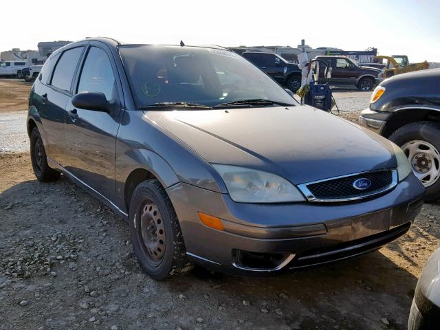 1FAHP37N77W331771 - 2007 FORD FOCUS ZX5 GRAY photo 1