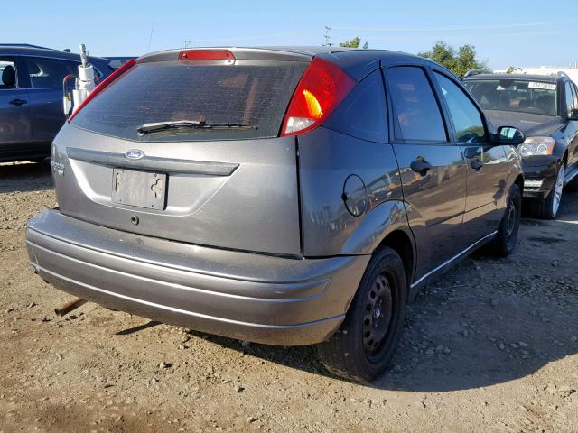 1FAHP37N77W331771 - 2007 FORD FOCUS ZX5 GRAY photo 4