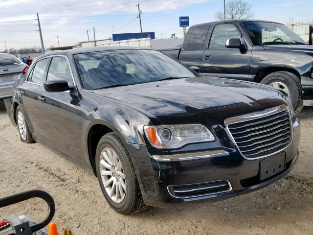 2C3CCAAG6CH174665 - 2012 CHRYSLER 300 BLACK photo 1