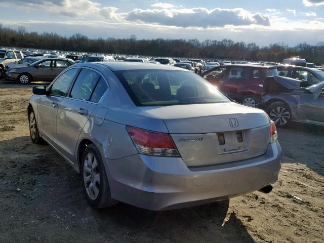 1HGCP26758A096367 - 2008 HONDA ACCORD EX SILVER photo 3