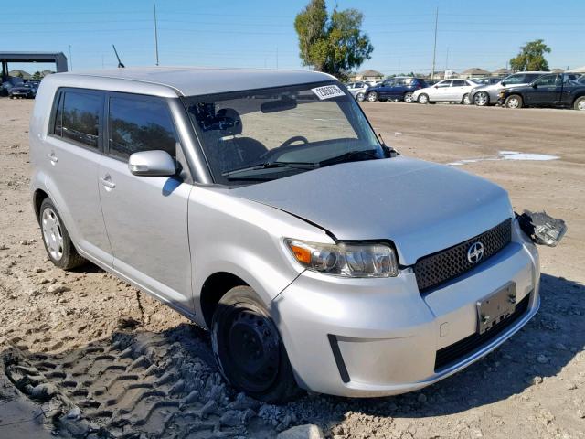 JTLKE50E391069389 - 2009 TOYOTA SCION XB GRAY photo 1