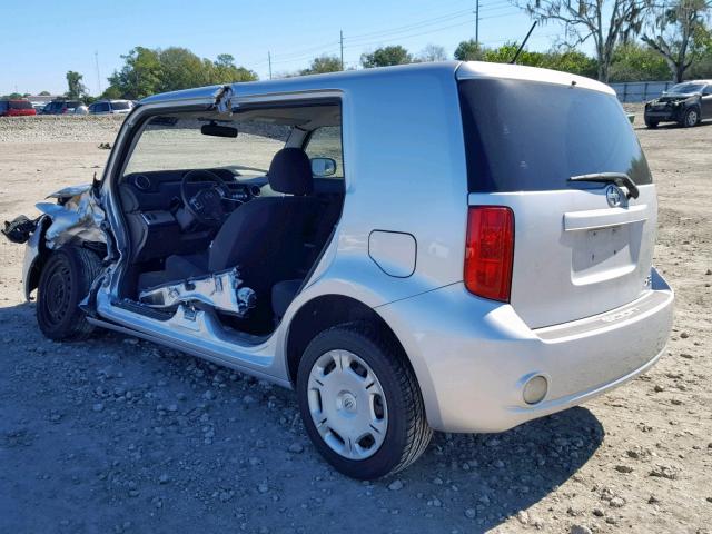 JTLKE50E391069389 - 2009 TOYOTA SCION XB GRAY photo 3