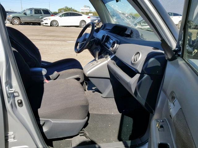 JTLKE50E391069389 - 2009 TOYOTA SCION XB GRAY photo 5