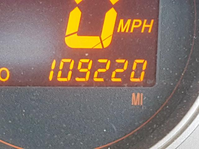 JTLKE50E391069389 - 2009 TOYOTA SCION XB GRAY photo 8