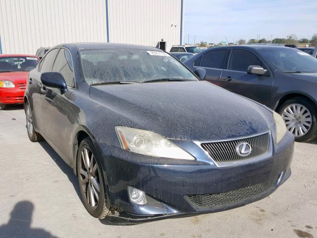 JTHBK262265023717 - 2006 LEXUS IS 250 BLUE photo 1