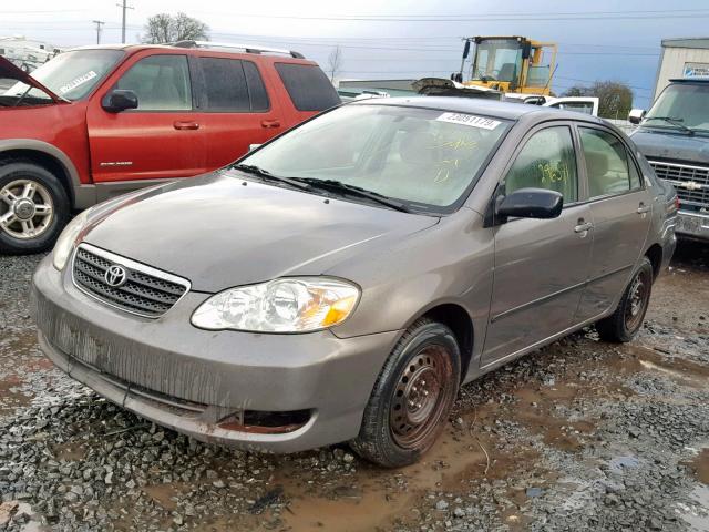 1NXBR32E95Z469754 - 2005 TOYOTA COROLLA CE GRAY photo 2