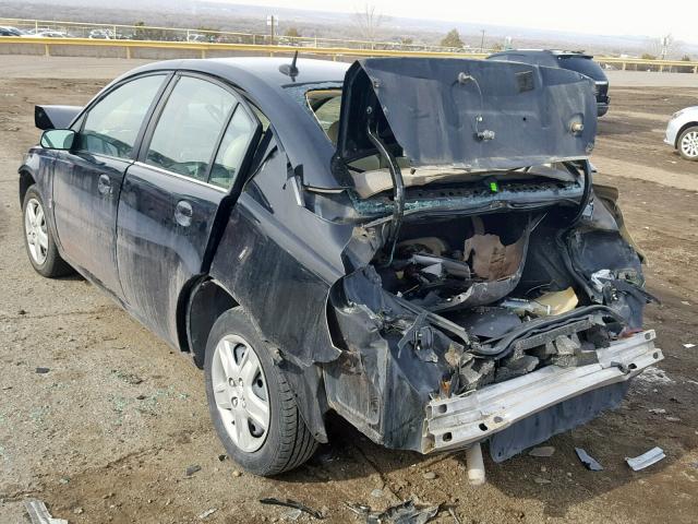 1G8AJ55F06Z122612 - 2006 SATURN ION LEVEL BLACK photo 3