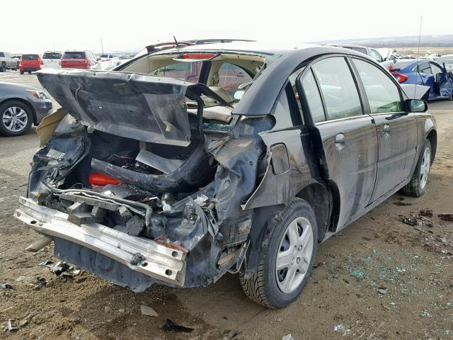 1G8AJ55F06Z122612 - 2006 SATURN ION LEVEL BLACK photo 4