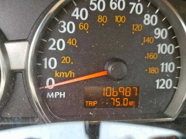 1G8AJ55F06Z122612 - 2006 SATURN ION LEVEL BLACK photo 8