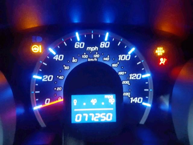 JHMGE88659S006464 - 2009 HONDA FIT SPORT GRAY photo 8