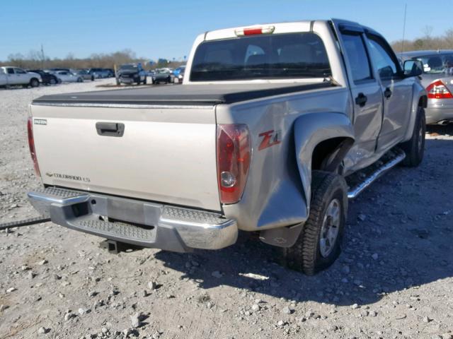 1GCDS136558204965 - 2005 CHEVROLET COLORADO TAN photo 4