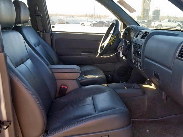 1GCDS136558204965 - 2005 CHEVROLET COLORADO TAN photo 5