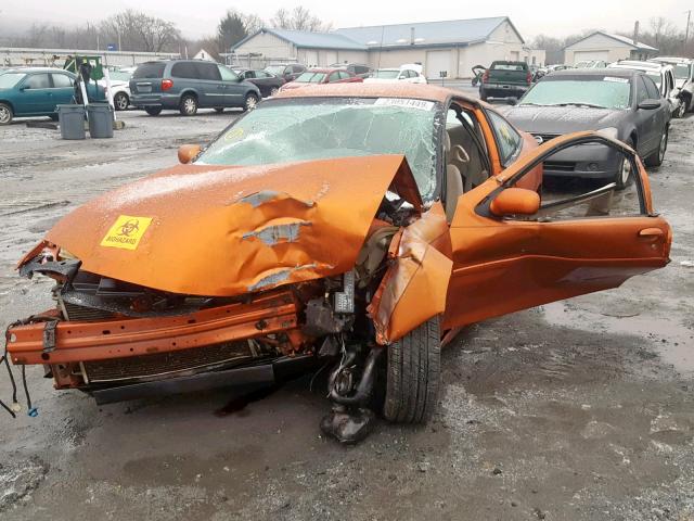 1G1JH12F147259400 - 2004 CHEVROLET CAVALIER L ORANGE photo 2