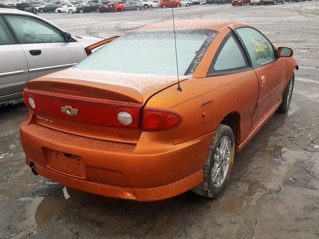 1G1JH12F147259400 - 2004 CHEVROLET CAVALIER L ORANGE photo 4