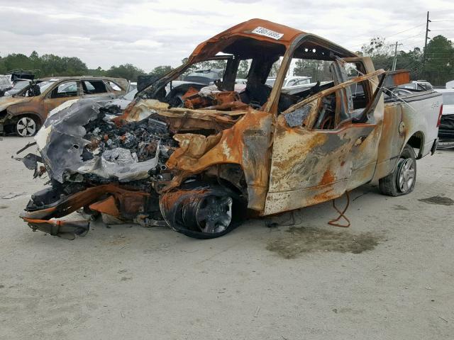 1FTPX14538KC22022 - 2008 FORD F150 დამწვარი ფოტო 2