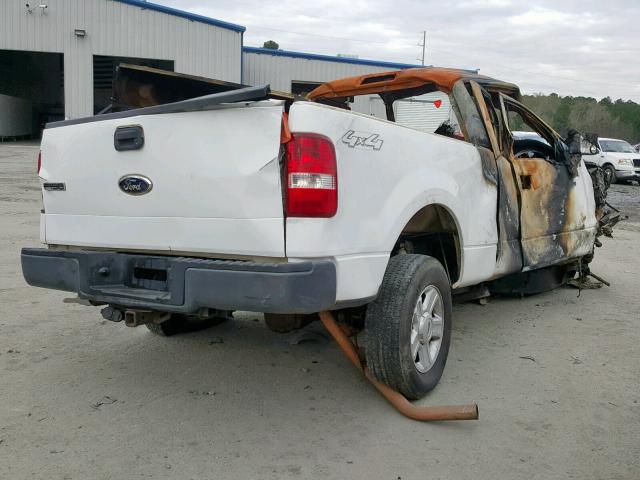 1FTPX14538KC22022 - 2008 FORD F150 დამწვარი ფოტო 4