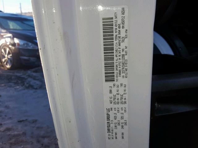 3C6TRVDG0EE122998 - 2014 RAM PROMASTER 白色 照片 10