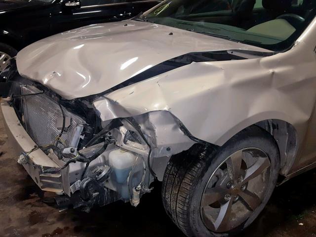 1G1ZC5E14BF259354 - 2011 CHEVROLET MALIBU 1LT ბეჟი ფოტო 9