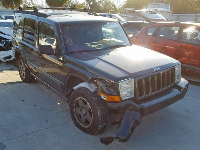 1J8HH48N26C221893 - 2006 JEEP COMMANDER BROWN photo 1