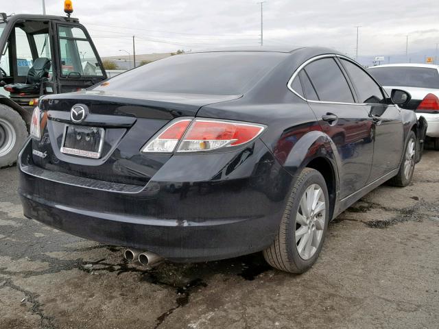 1YVHZ8DH7D5M15519 - 2013 MAZDA 6 TOURING BLACK photo 4