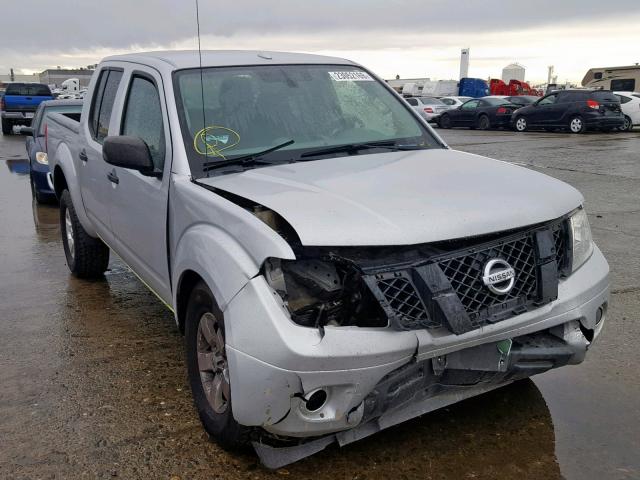 1N6AD0ER4DN747722 - 2013 NISSAN FRONTIER S SILVER photo 1