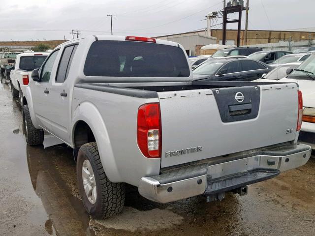 1N6AD0ER4DN747722 - 2013 NISSAN FRONTIER S SILVER photo 3