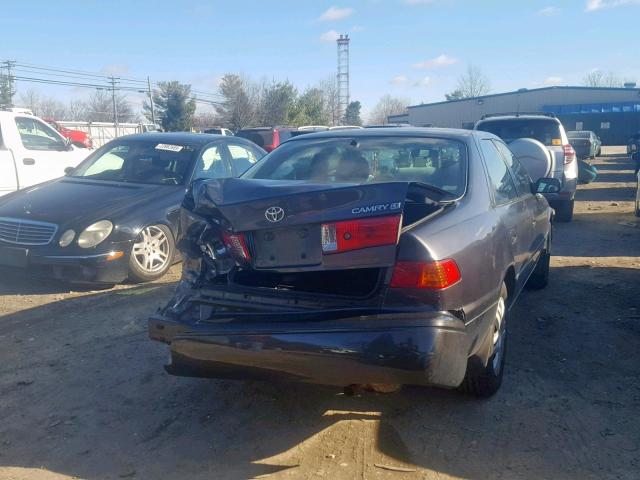 4T1BG28K71U868220 - 2001 TOYOTA CAMRY CE GRAY photo 4