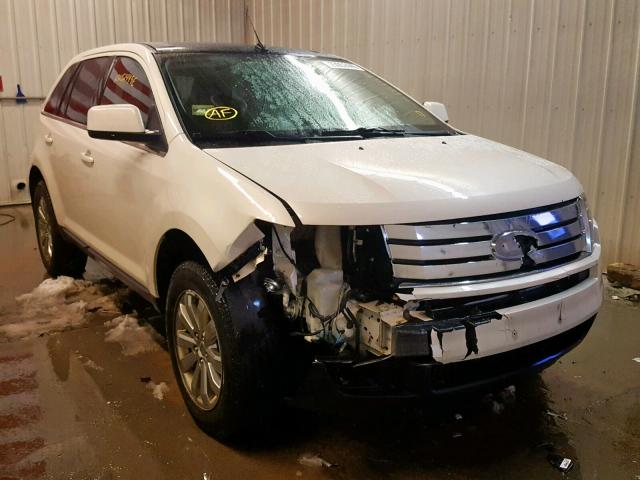 2FMDK49C08BB13260 - 2008 FORD EDGE LIMIT WHITE photo 1