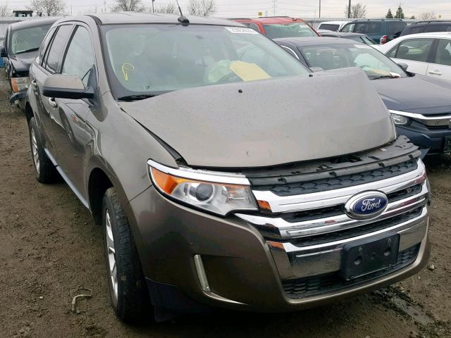 2FMDK3JC4CBA31028 - 2012 FORD EDGE SEL 金色 照片 1