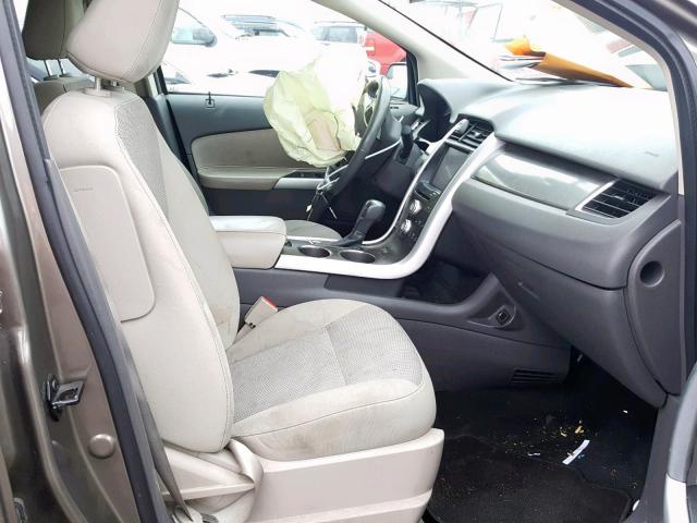 2FMDK3JC4CBA31028 - 2012 FORD EDGE SEL 金色 照片 5