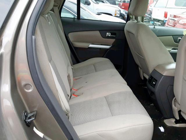 2FMDK3JC4CBA31028 - 2012 FORD EDGE SEL 金色 照片 6