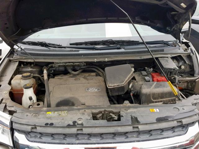 2FMDK3JC4CBA31028 - 2012 FORD EDGE SEL 金色 照片 7