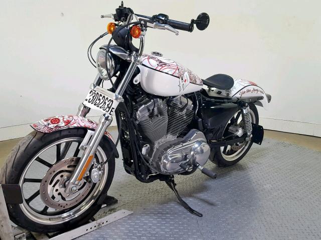 1HD4CR217CC447252 - 2012 HARLEY-DAVIDSON XL883 SUPE WHITE photo 4