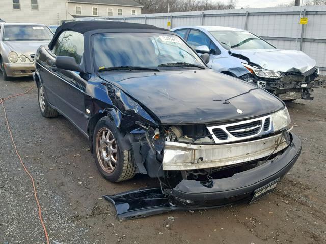 YS3DD78H1Y7010220 - 2000 SAAB 9-3 BLACK photo 1