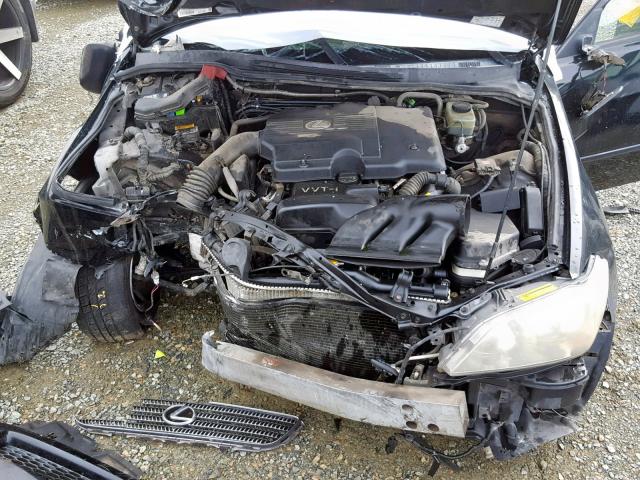 JTHBD182110009878 - 2001 LEXUS IS 300 BLACK photo 7