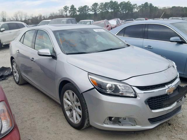 1G11H5SL4EF105154 - 2014 CHEVROLET MALIBU LTZ SILVER photo 1