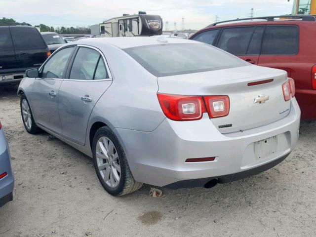 1G11H5SL4EF105154 - 2014 CHEVROLET MALIBU LTZ SILVER photo 3