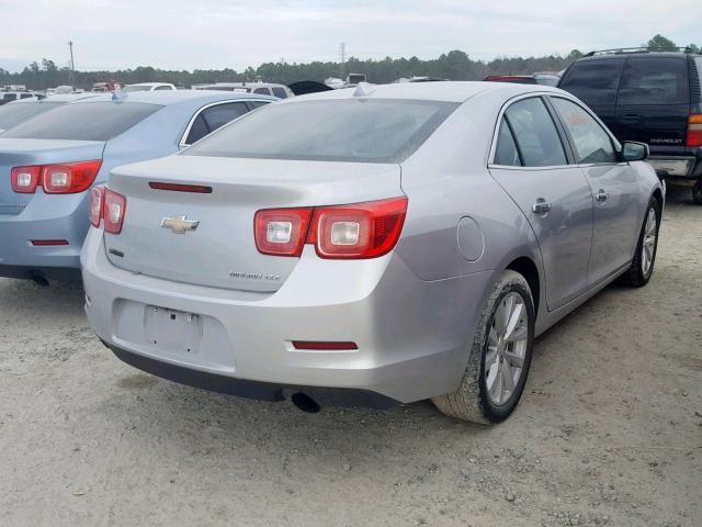 1G11H5SL4EF105154 - 2014 CHEVROLET MALIBU LTZ SILVER photo 4